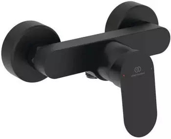 Ideal Standard Aufputz-Duscharmatur Ceralife O (BE028XG) schwarz