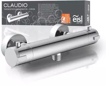 Eisl CLAUDIO Duschthermostat, Chrom (CLT168ACR)