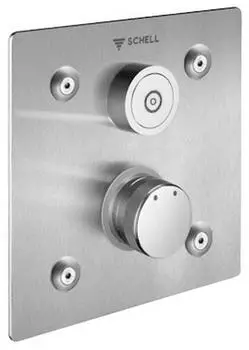 Schell LINUS BASIC Unterputz-Dusche Mischwasser CVD-Touch-Elektronik (019202899)