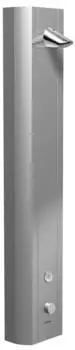 Schell LINUS DP-C-T Vorwand-Duschpaneel Thermostat aerosolarm alu-eloxiert (008290899)