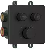Sapho Smart Select Thermostatische Unterputz- Duscharmatur, Kasten, 2 Wege,...