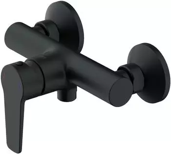 Lenz Elektronik Mola Brausearmatur schwarz-matt, Anti-Fingerabdruck (46030251)