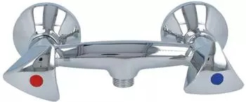 Heinrichschulte Classic Line Duscharmatur Zweigriff, Messing verchromt (26209-10010)