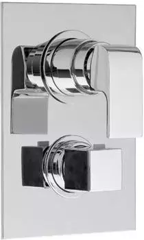 Sapho DIMY Thermostat-Duscharmatur 3-Wege, chrom (DM393)