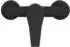 vidaXL Duschmischer schwarz G1/2 Zoll Messing (42023389)