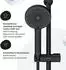 AM.PM Play Duschsystem mit Thermostat, Regendusche 30cm, schwarz (F078Z422)