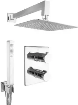 PaulGurkes Regendusche Komplett-Set Unterputz 20cm