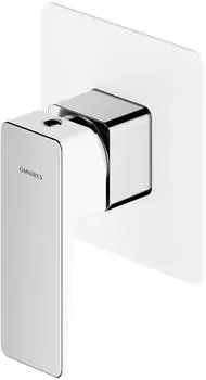 Omnires Parma Unterputz-Duscharmatur chrom/wei&szlig; (PM7445CRB)