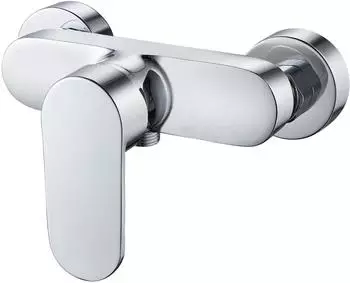 LuxusKollektion Duscharmatur Einhebelmischer Aufputz, Messing, chrom (G 1/2)