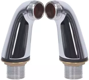 LuxusKollektion Thermostat-Duscharmatur-Set Messing, Cool-Touch, 38&deg;C Sicherheitstaste, 150mm