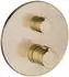 PaulGurkes Unterputz-Thermostat 1-3 Verbraucher Messing, Bronze-Optik (PGTHR23W-B)