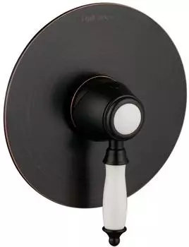 PaulGurkes Unterputzarmatur Einhandmischer schwarz, Retro, 1-Wege (PGHPUMNX-QP)