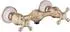 PaulGurkes Duscharmatur Zweigriffmischer Messing antik, Bronze (PGMW33-B)