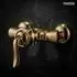 PaulGurkes CLASSIC Duscharmatur Aufputz, Messing, gold (PGCLASSIC33-ZR)