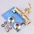 PaulGurkes CLASSIC Duscharmatur Aufputz, Messing, gold (PGCLASSIC33-ZR)