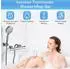 LuxusKollektion Thermostat-Duscharmatur Messing verchromt mit Verbrühschutz 3/4 Zoll