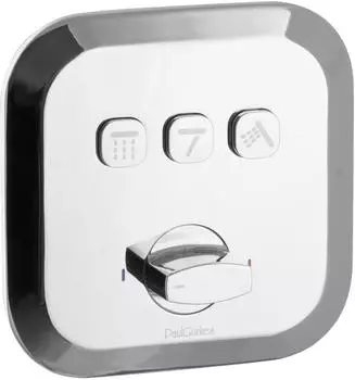 PaulGurkes Shower Action Select Unterputz-Armatur 3-Wege (PGACTION3)