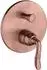 PaulGurkes Unterputz-Mischbatterie 2-Wege, Kupfer Rote Bronze, Retro (PGLX2W-RB)