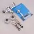 PaulGurkes Duscharmatur Retro-Design Einhandmischer, Messing verchromt (PGNX33)