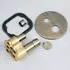 PaulGurkes KRONOS Unterputz-Duschsystem Thermostat Regendusche, Bronze-Optik (KRONOS)