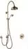 PaulGurkes CLASSIC Duschsystem Unterputz, Messing Bronze Antik (CLASSIC)