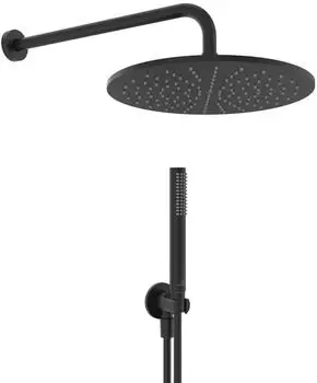 Ideal Standard Idealrain Armaturen-Paket 01, silk black (BD825XG)
