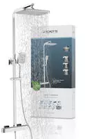 Sch&uuml;tte Duschsystem "GRAN CANARIA" Komplett-Set, Regendusche 30x20 cm, Umsteller,