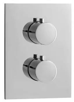 Herzbach LIVING Thermostat-Farbset 3 Verbraucher, chrom (11.503055.3.01)