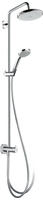 Croma Showerpipe 220 1jet Reno, Chrom, 27224000 - Hansgrohe