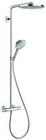 Raindance Select S Showerpipe 240mm 2jet 15l/min Mit Thermostat, Chrom - Hansgrohe