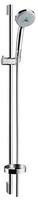 Hansgrohe 27774000, hansgrohe Croma 100 Brauseset Multi mit Brausestange 90 cm und