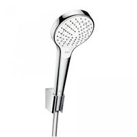 Hansgrohe Brausehalter-set Croma Sel. S Vario 1250mm Brauseschlauch, Wei&szlig;/chrom