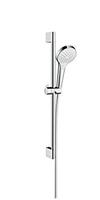 hansgrohe Croma Select S Vario Shower Set 65 cm, Badarmaturen, 26562400, wei&szlig;/chrom