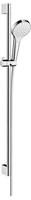 hansgrohe Brause-Set Croma Select S 959mm Brausestange, 1jet, wei&szlig;/chrom