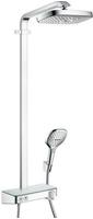Raindance Select E Showerpipe 2jet, Mit Thermostat - Hansgrohe