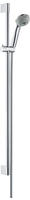 hansgrohe Brause Set Crometta 85 Multi 27766000 chrom, mit 90 cm Brausestange Unica