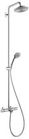 hansgrohe Raindance Select 240 Showerpipe 27117000 mit Brausearm 450 mm, chrom,