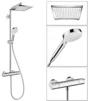 GROHE Kopfbrause Vitalio Joy 260, 26462000, verchromt, &Oslash; 26 cm, rund, mit 3
