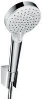 Hansgrohe Crometta - Duschset Vario 9 L/min. Mit H&auml;lter Porter, 2 Stromarten,