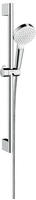 hansgrohe Crometta 1jet Brauseset EcoSmart 65 cm 26535400, Badarmaturen, wei&szlig;/chrom