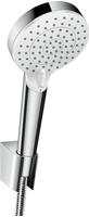 hansgrohe HG Brauseset CROMETTA VARIO Porter Set 1250mm wei&szlig;/chrom