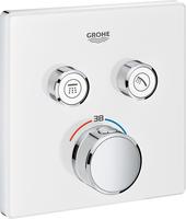 GROHE Grohtherm SmartControl Thermostat Fertigmontageset mit 2 Absperrventilen,