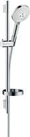 hansgrohe Raindance Select S 120 Unica Set 65 cm, Badarmaturen, 26630400, chrom/wei&szlig;