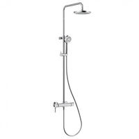 Kludi Logo Einhebelmischer Dual Shower System 6808505-00, Badarmaturen, chrom
