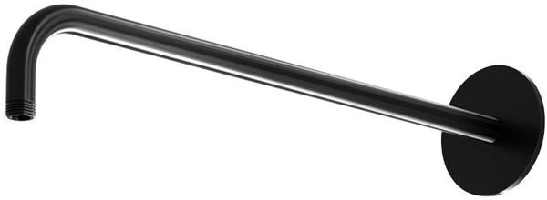 Steinberg Serie 100 Brausearm 45 cm mit verstärkter Wandhalterung Ausladung 45 cm mit verstärkter Wandhalterung schwarz matt 100.7910 S
