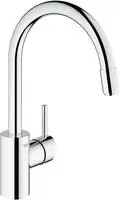 GROHE Concetto Einhand- Sp&uuml;ltischbatterie, K&uuml;chenarmaturen, 32663003, chrom