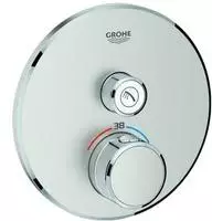 GROHE Grohtherm Smartcontrol Brausethermostat 1 Absperrventil supersteel (29118DC0) GROHE Grohtherm Smartcontrol Brausethermostat 1 Absperrventil supersteel (29118DC0)