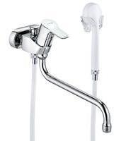 Kludi Pure&Easy Spezial Badewannenarmatur Einhebelmischer 45mm mit...