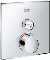 Smartcontrol Unterputzmischer, Ein Absperrventil, Eckige - Grohe