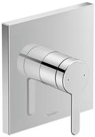 Duravit C.1 Einhebel-Brausemischer Unterputz f&uuml;r 1 Verbraucher mit eckiger...